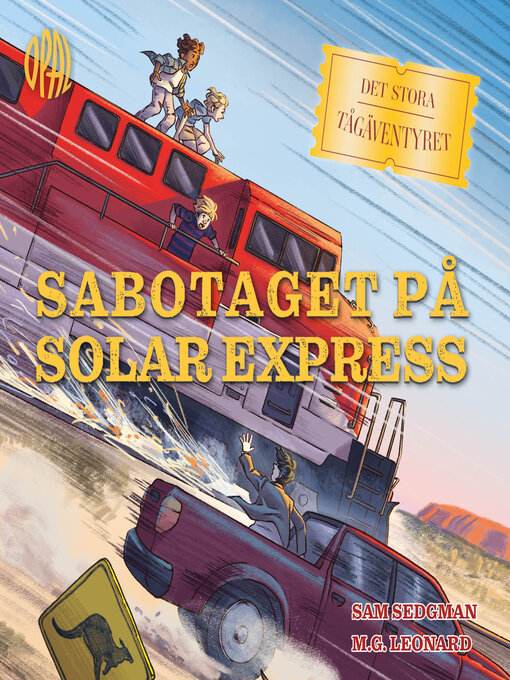 Title details for Sabotaget på Solar express by M.G. Leonard - Available